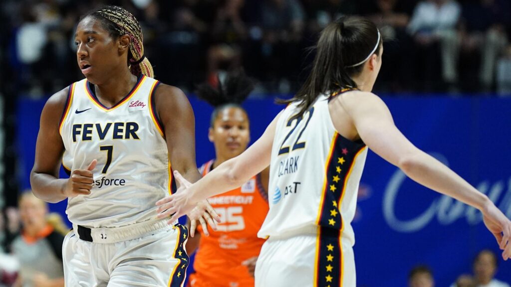 Sun beat the Fever 89-72 for 11th straight series victory and hold Caitlin Clark to just 10 points