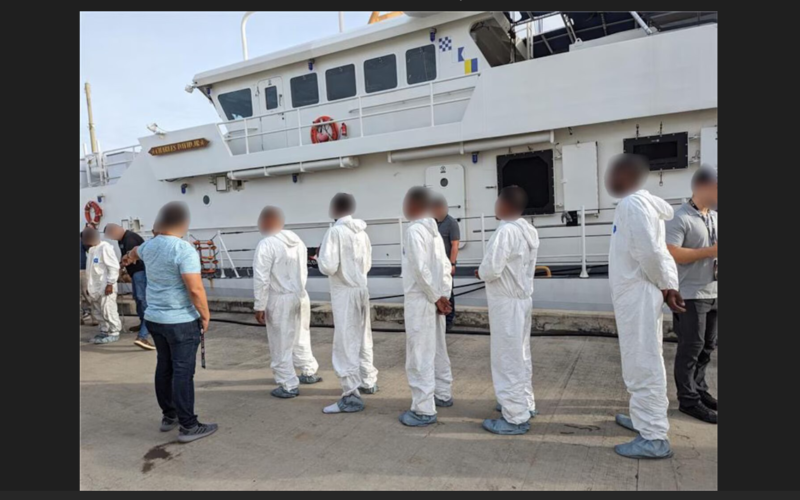 Coast Guard seizes 9 suspects, $7.4 million worth of cocaine