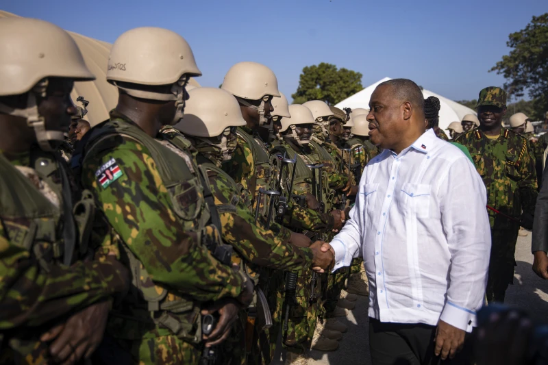 Haitians hold their breath as newly arrived Kenyan police force prepares to face gangs