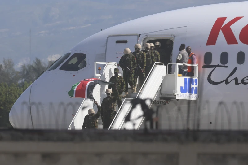 Haitians hold their breath as newly arrived Kenyan police force prepares to face gangs