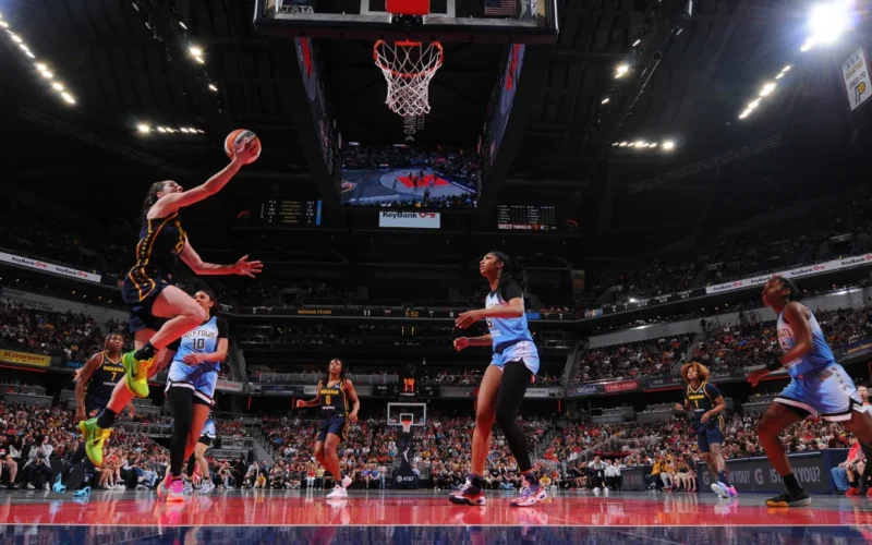 Caitlin Clark scores 23, leading Fever to 91–83 win over Sky in second matchup of WNBA season