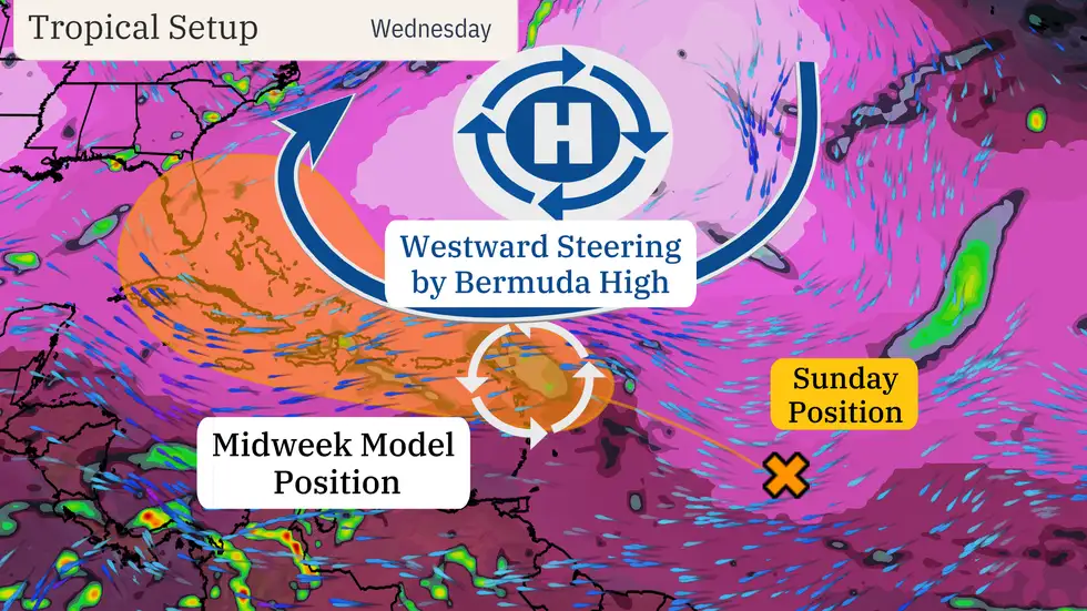 A Tropical Wave Approaches The Caribbean