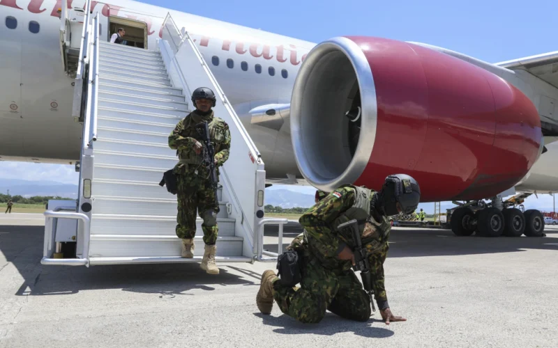 More Kenyan police arrive in Haiti for UN-backed mission to fight violent gangs