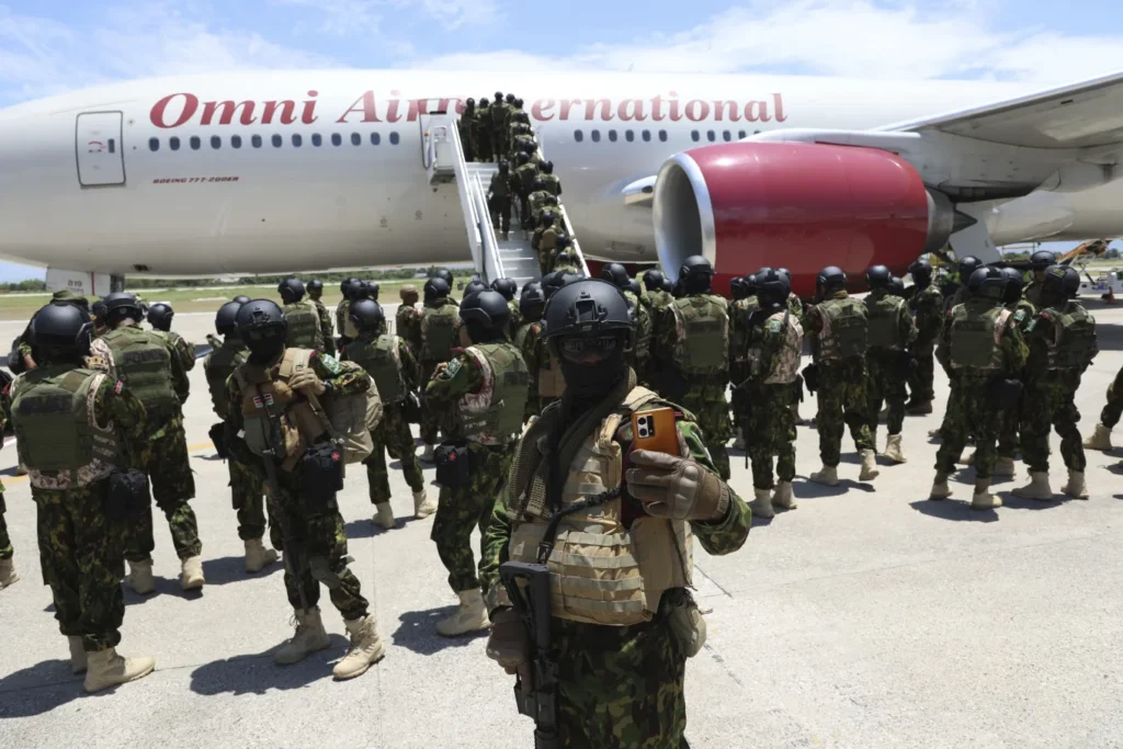 More Kenyan police arrive in Haiti for UN-backed mission to fight violent gangs