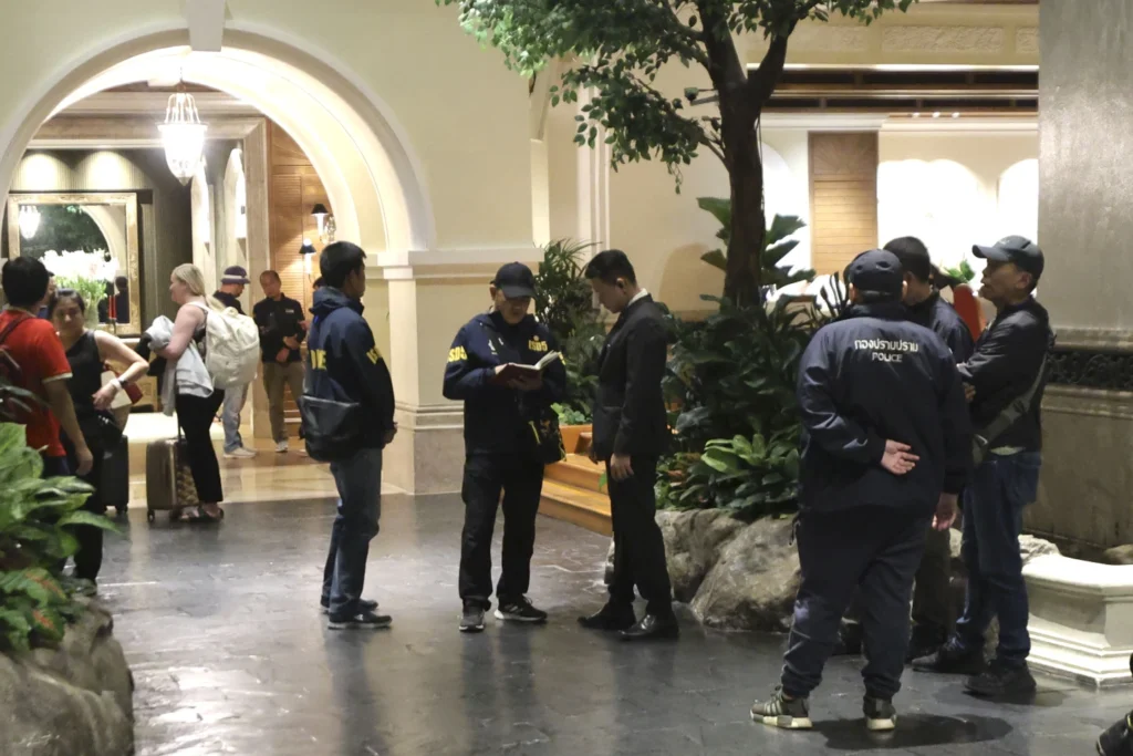 6 Vietnamese and American guests died of cyanide poisoning in luxury Bangkok hotel