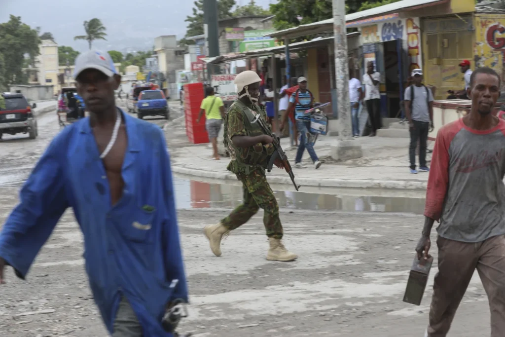 Haiti’s prime minister says Kenyan police are crucial to controlling gangs, early days are positive