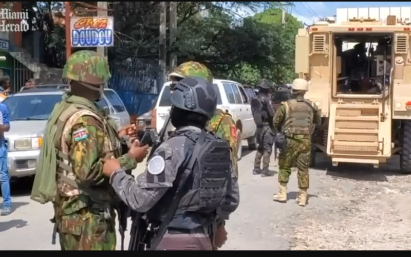 Gangs fled a Haitian town as Kenya force moved in. But only for a day