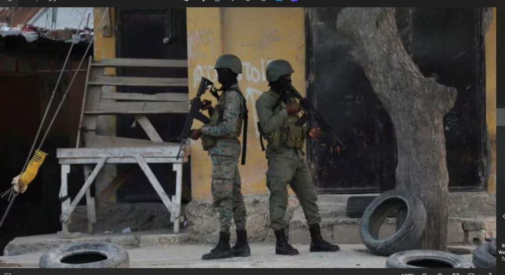 Haiti police retake control of a police station in the capital that was attacked by gangs