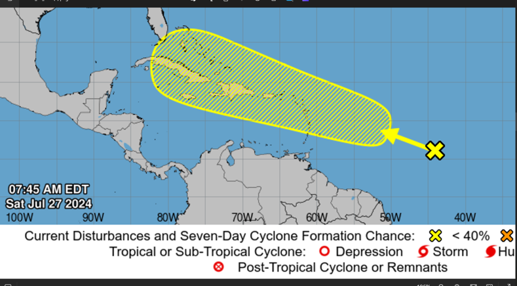 Tropical surge ahead: System eyes development in the Atlantic