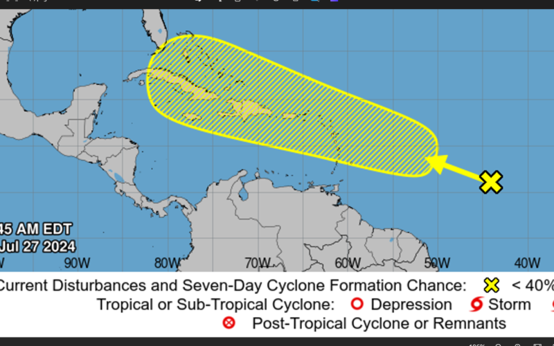 Tropical surge ahead: System eyes development in the Atlantic