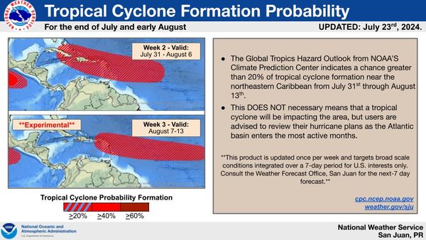 Forecasters predict a storm will develop within two weeks: NOAA