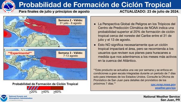 Forecasters predict a storm will develop within two weeks: NOAA