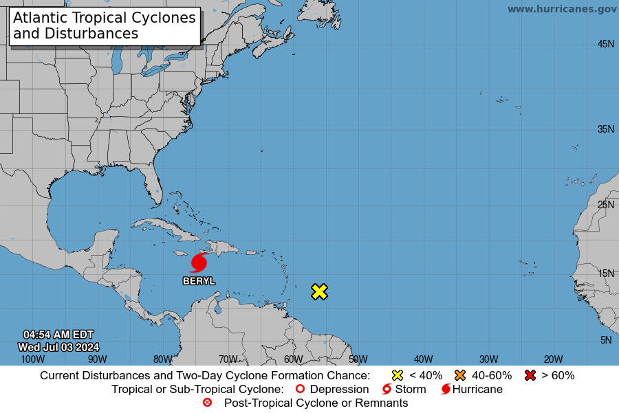 Hurricane Beryl remains Category 4 storm as it heads to Jamaica; seven dead