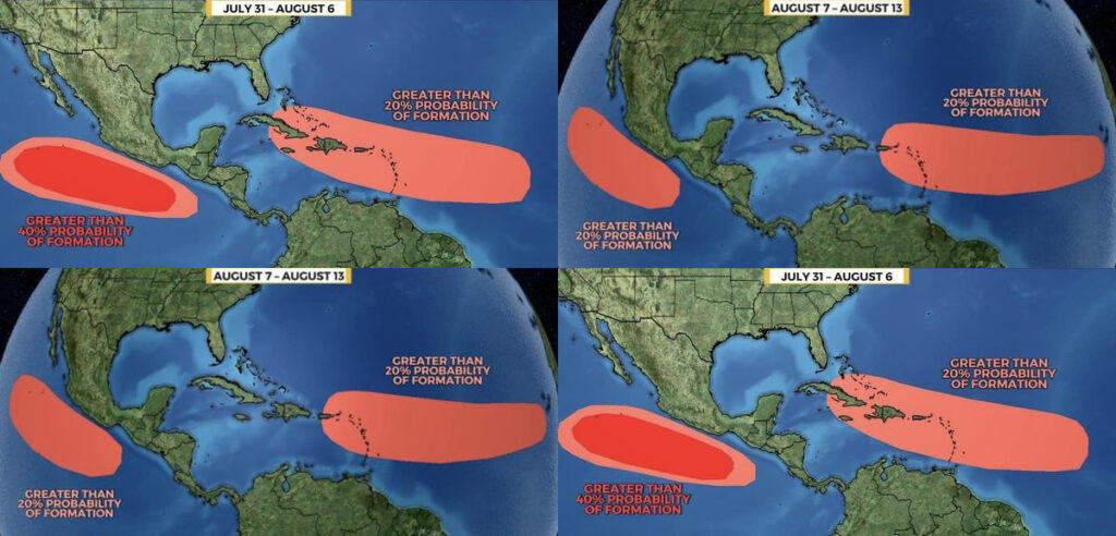 Forecasters predict a storm will develop within two weeks: NOAA