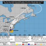 Tropical Storm Debby to make second landfall in the US in South Carolina