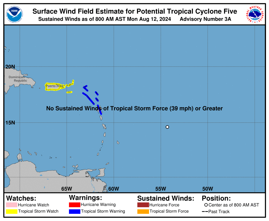 Potential Tropical Cyclone Five is expected to become the third hurricane of 2024 season