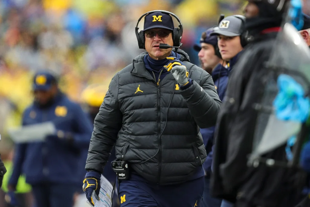 Jim Harbaugh to serve as honorary captain for Michigan's season opener