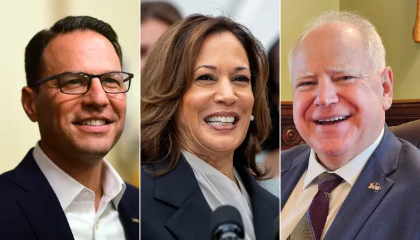 Kamala Harris' Vice President Pick Down To Josh Shapiro, Tim Walz