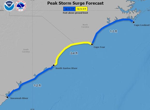 Tropical Storm Debby to make second landfall in the US in South Carolina