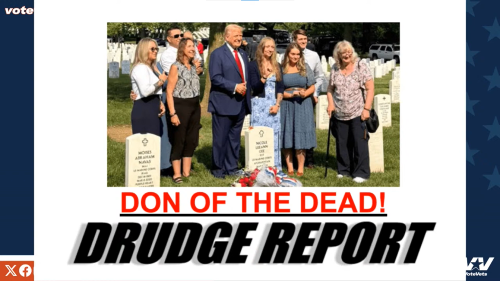 DON OF THE DEAD: Trump campaign was warned not to take photos at Arlington before altercation