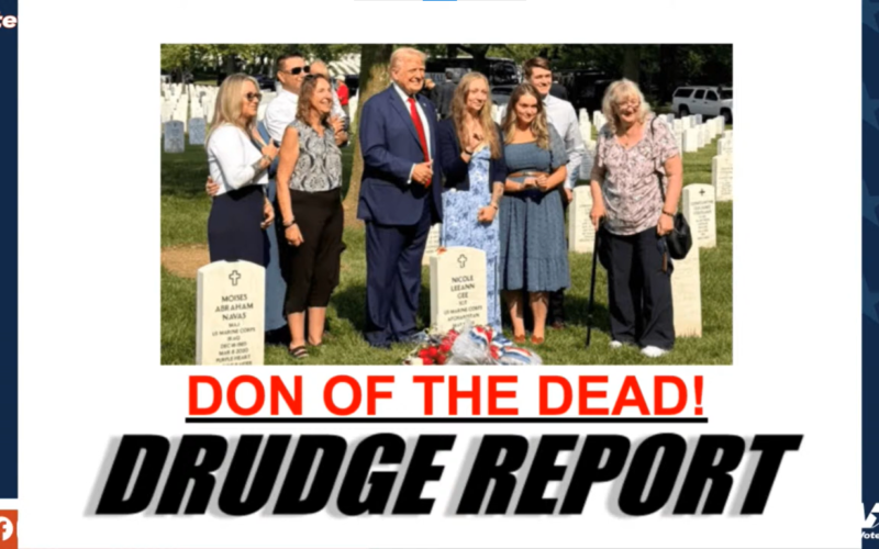 DON OF THE DEAD: Trump campaign was warned not to take photos at Arlington before altercation