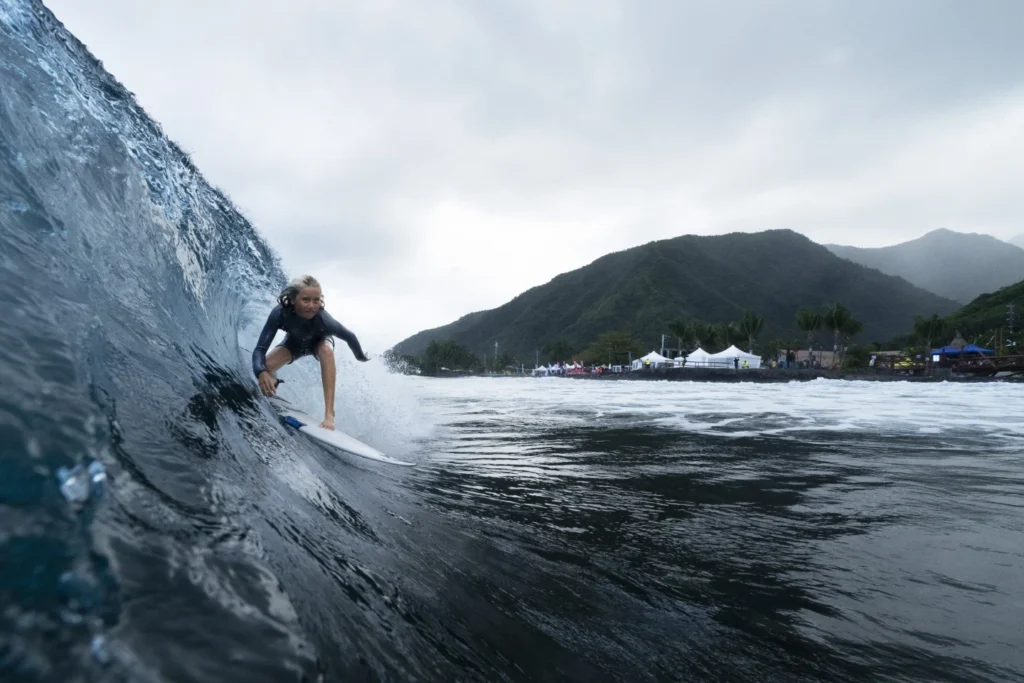 Tahiti’s youth surf culture gets a boost as island hosts the Paris Olympics