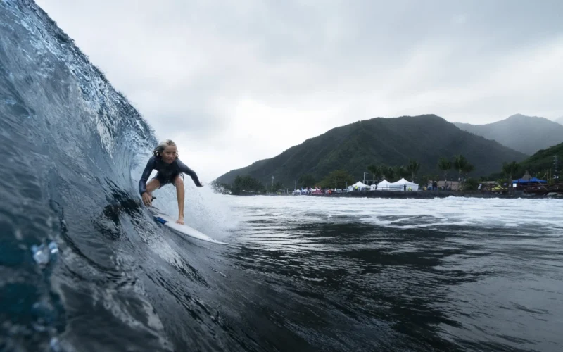 Tahiti’s youth surf culture gets a boost as island hosts the Paris Olympics