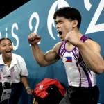 Gymnast Carlos Yulo becomes the 2nd athlete from the Philippines ever to win Olympic gold