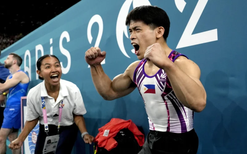 Gymnast Carlos Yulo becomes the 2nd athlete from the Philippines ever to win Olympic gold