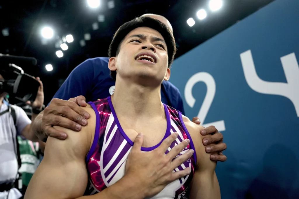 Gymnast Carlos Yulo becomes the 2nd athlete from the Philippines ever to win Olympic gold