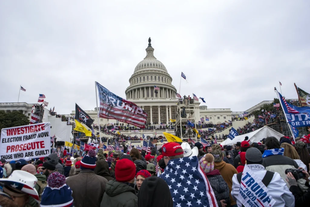 Man who attacked police at the US Capitol with poles gets 20 years, one of longest Jan. 6 sentences