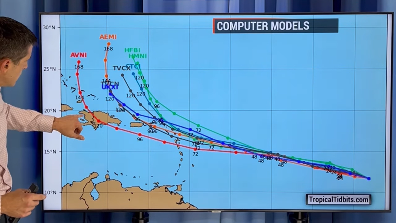 Folks from Martinique to Puerto Rico should start preparing for Hurricane Ernesto today, forecaster says