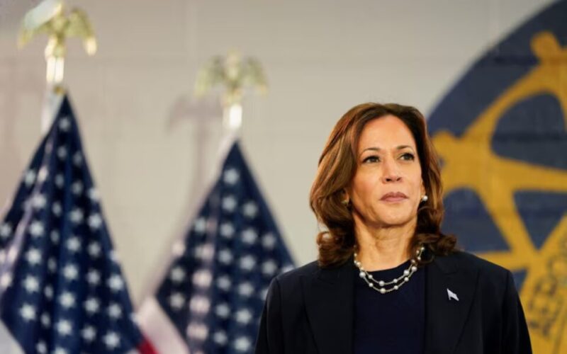 Harris leads Trump by 5 points in Ipsos poll