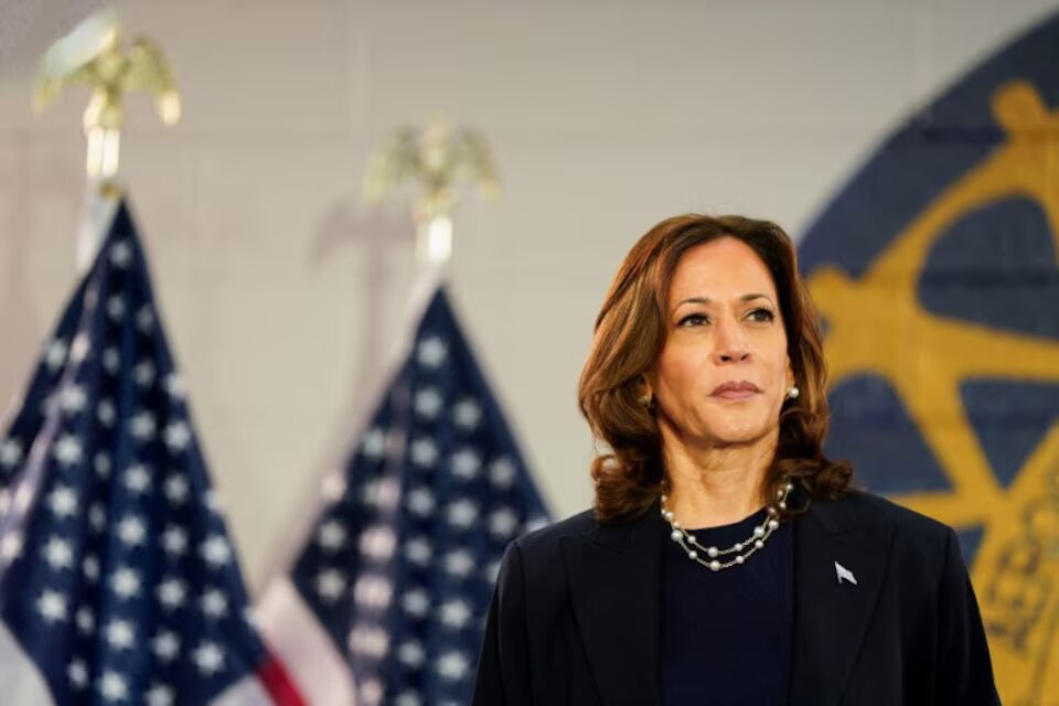 Harris leads Trump by 5 points in Ipsos poll