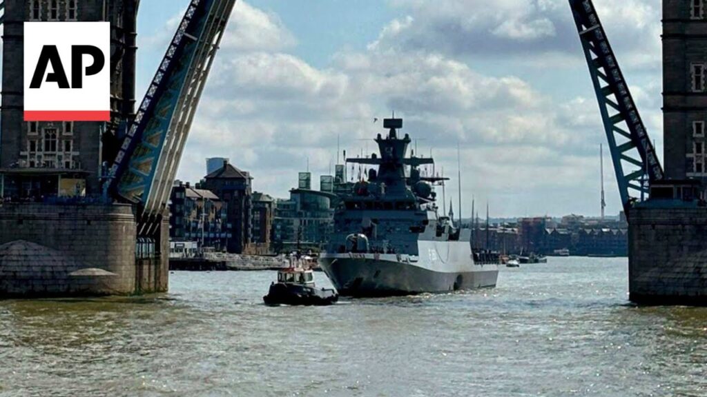 German warship blasts Darth Vader anthem in heart of London. ‘No deeper message,’ navy says.