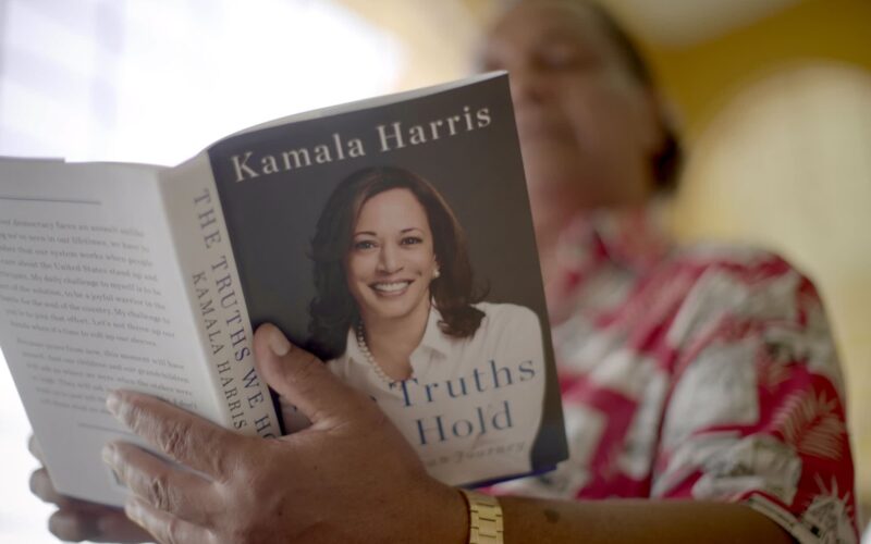 A small town on a small island celebrates Kamala Harris' meteoric rise