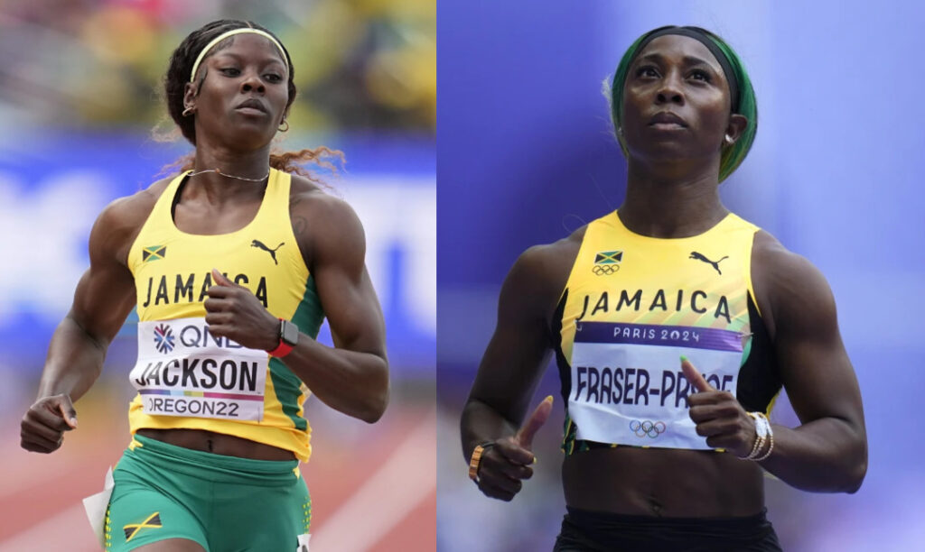 Two Jamaican sprinters are no-shows and won't race for individual medals at Olympics