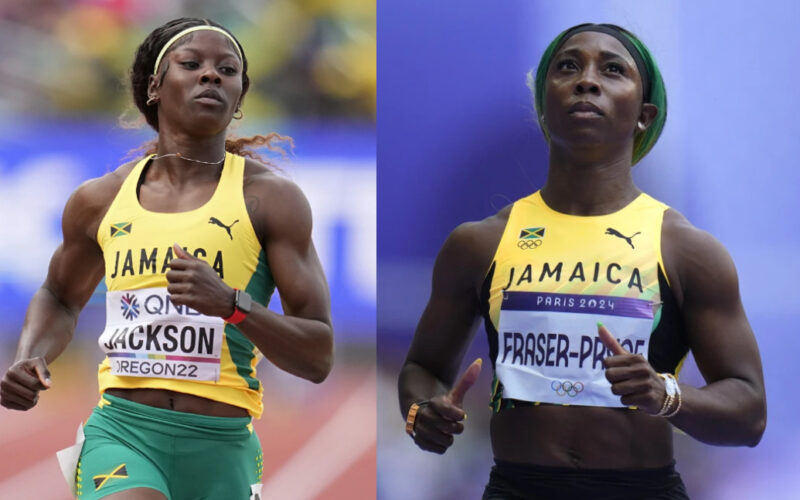 Two Jamaican sprinters are no-shows and won't race for individual medals at Olympics