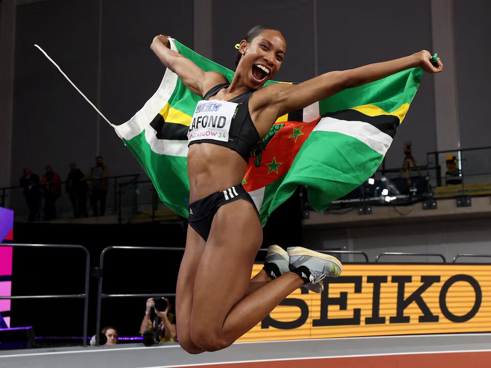 Thea LaFond wins triple jump to bring Dominica first ever Olympic gold medal