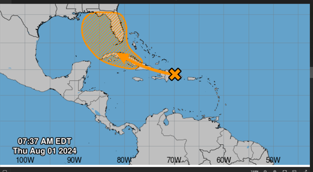 Tropical depression could form this weekend