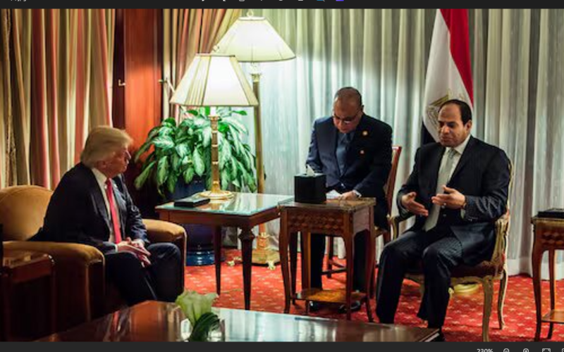 $10M cash withdrawal drove secret probe into whether Trump took money from Egypt