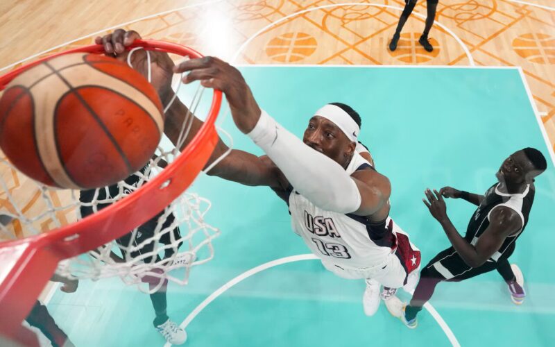 US men's basketball team locks up top seed with win over Puerto Rico