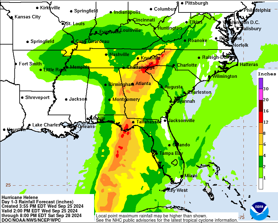 Hurricane Helene forms, set to slam Florida with 155 mph gusts, 18-foot storm surge