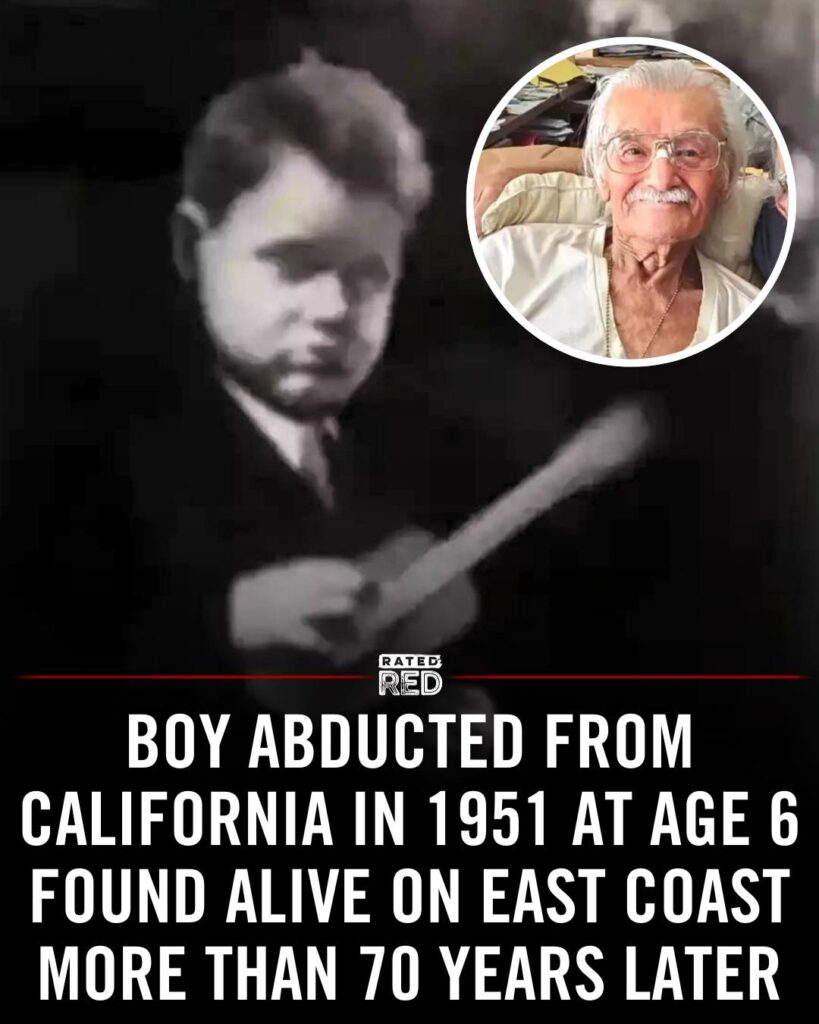 Boy abducted from California in 1951 at age 6 found alive on East Coast more than 70 years later