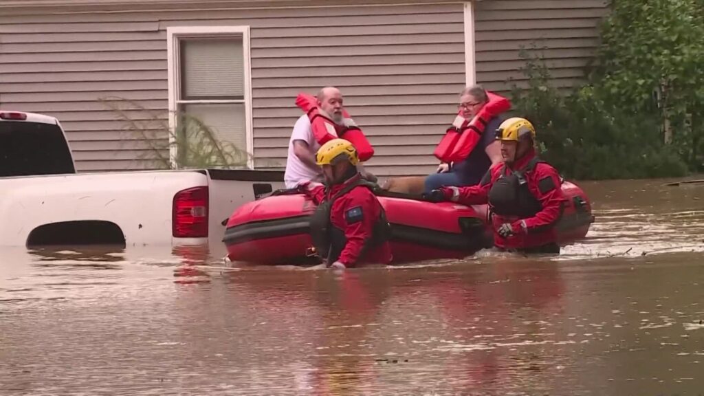 Hurricane Helene kills at least 44 and cuts a swath of destruction across the Southeast