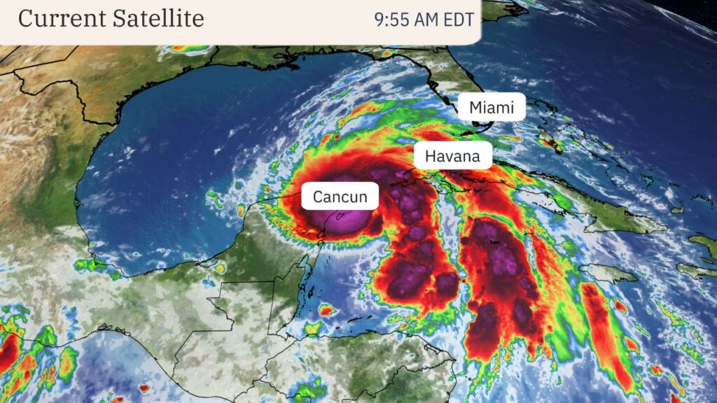 Tropical Storm Helene expected to become a major hurricane ahead of Florida landfall