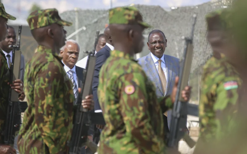 Kenyan president visits Haiti as it grapples with future of international efforts to fight gangs