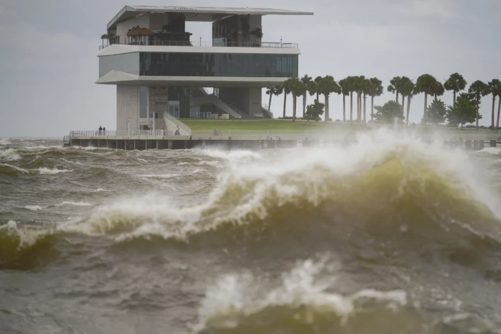 Helene makes landfall in northwestern Florida as a Category 4 hurricane