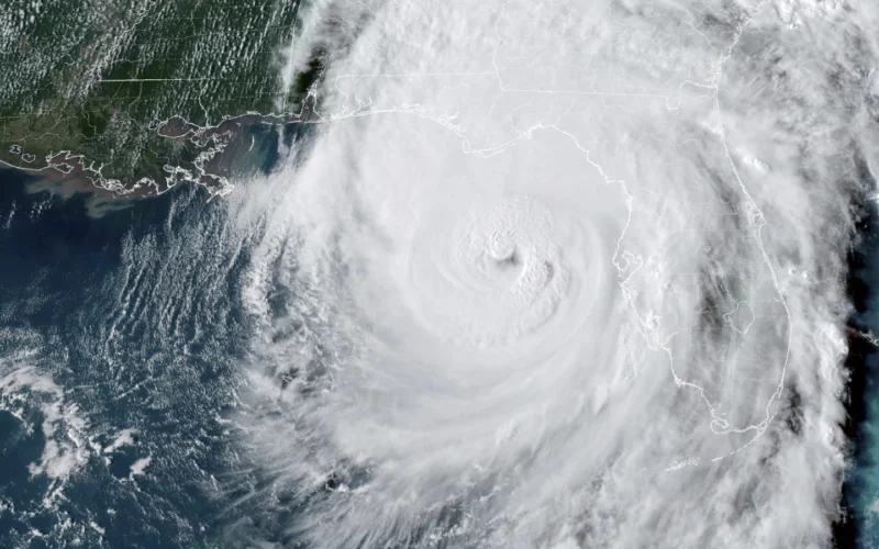 Helene makes landfall in northwestern Florida as a Category 4 hurricane