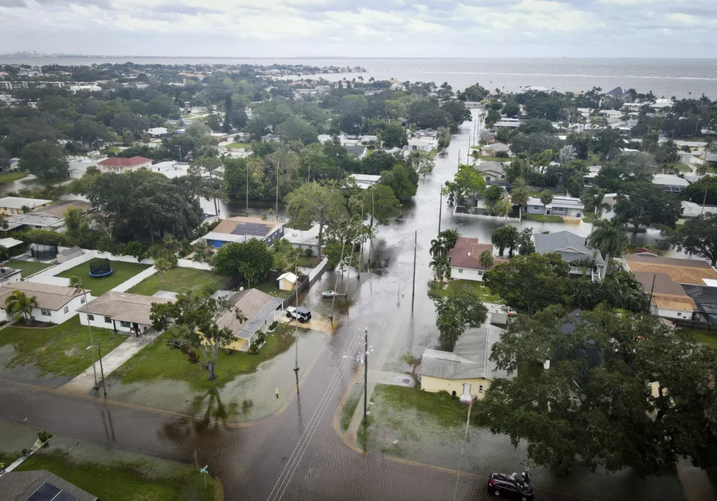 Helene makes landfall in northwestern Florida as a Category 4 hurricane